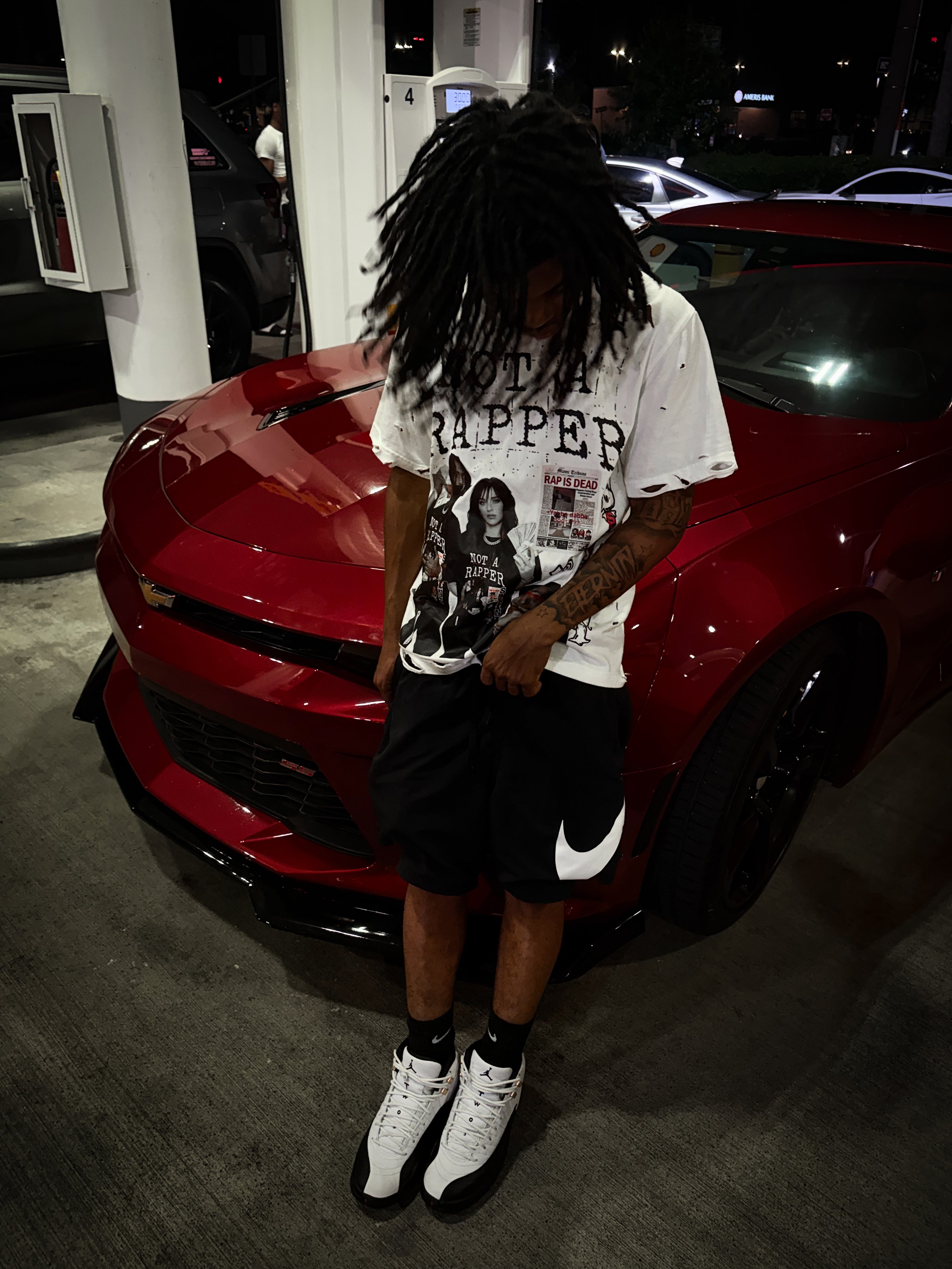 (WHITE) Not A Rapper Tee