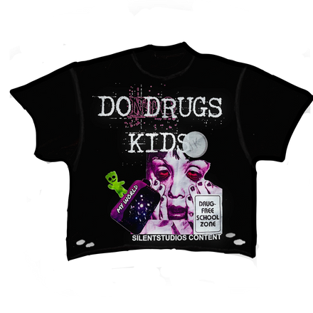 (PURPLE) DONT DO DRUGS TEE